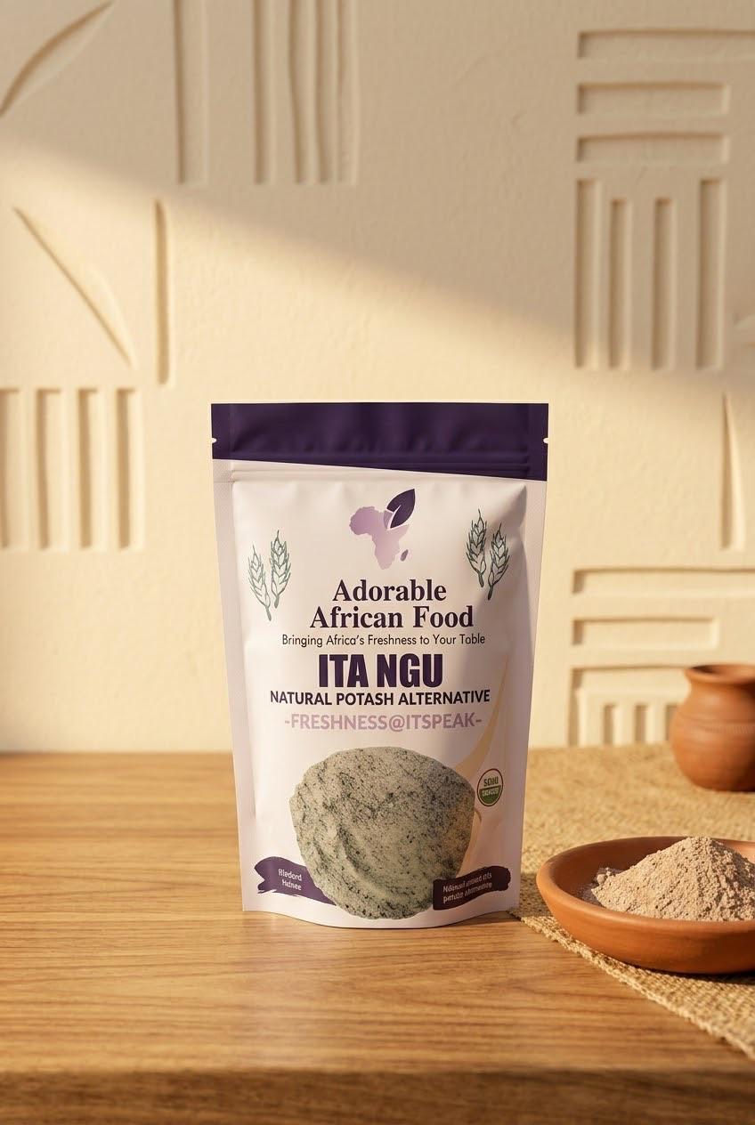 Ita Ngu – Traditional Nigerian Plant-Based Potash Alternative