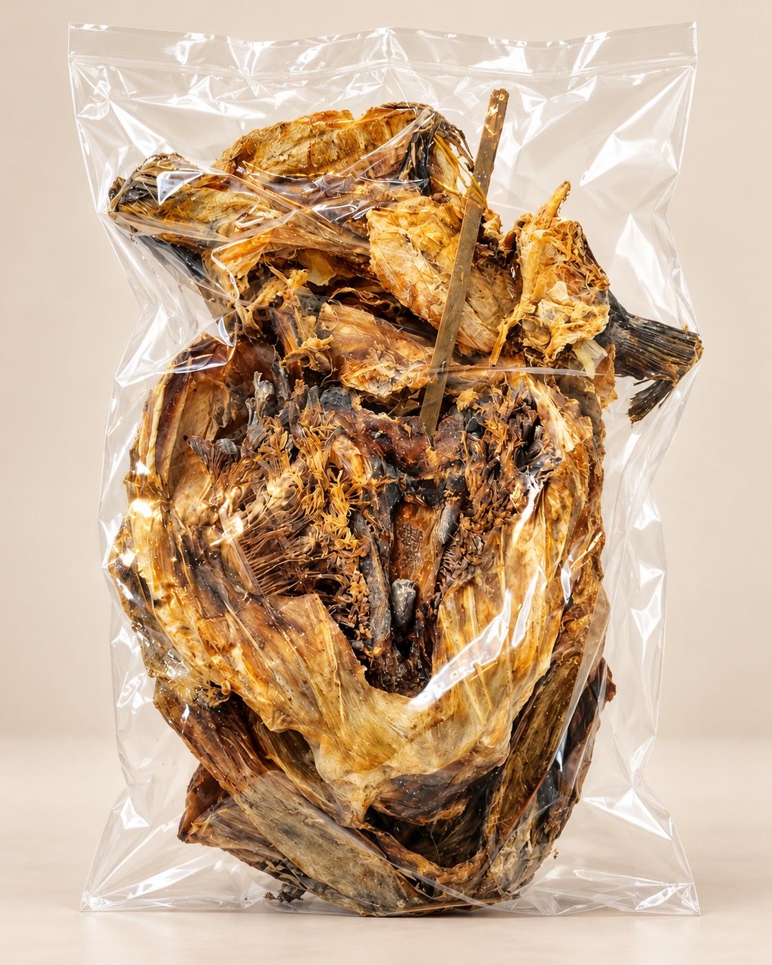Stockfish Head with Ear (Dried Stockfish Head for Nigerian Soups)