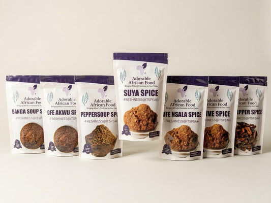 Adorable's Homemade Banga Soup Spice – Authentic Nigerian Banga Spice Blend