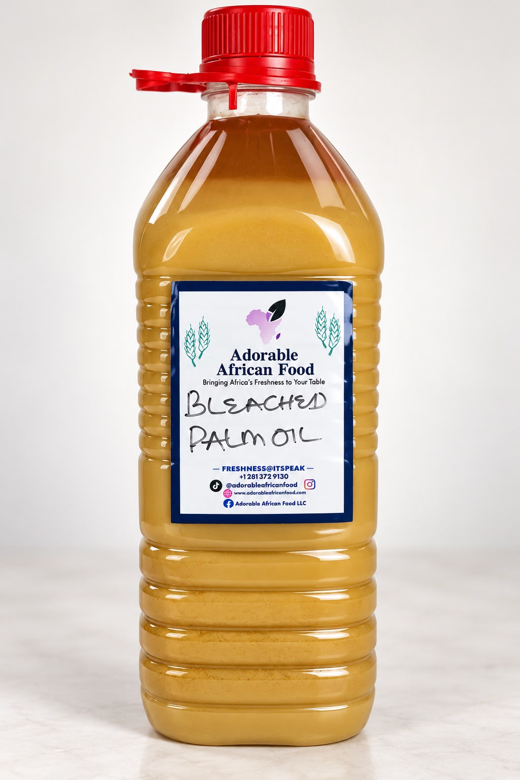 Adorable’s Bleached Palm Oil 3 Litre – Ready-to-Use Nigerian Palm Oil for Ayamase & Ofada Stew