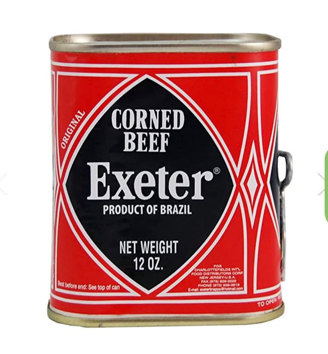 Exeter Corned Beef – Premium Canned Beef for Stews, Sandwiches & Meat Pies - 340g