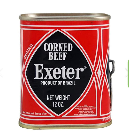 Exeter Corned Beef – Premium Canned Beef for Stews, Sandwiches & Meat Pies - 340g