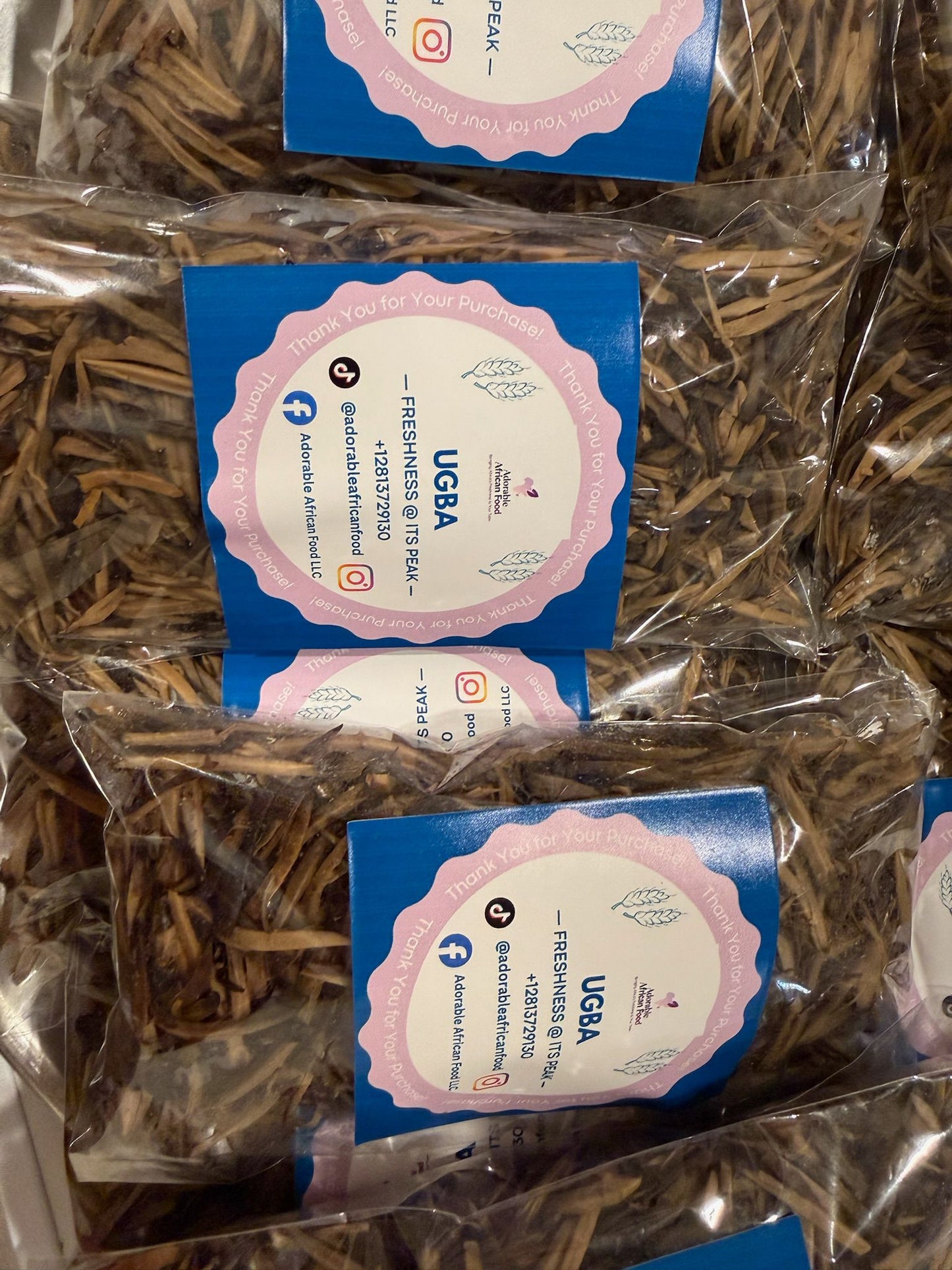 Fresh Ugba — Shredded African Oil Bean (Abacha-Ready)