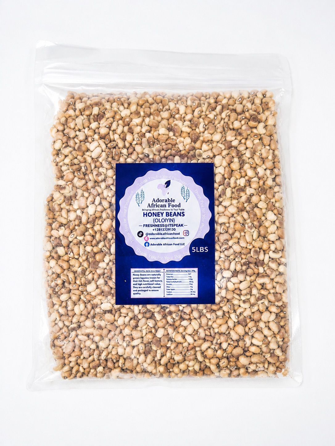 Honey Beans (Oloyin Beans for Ewa Agoyin & Beans Porridge)