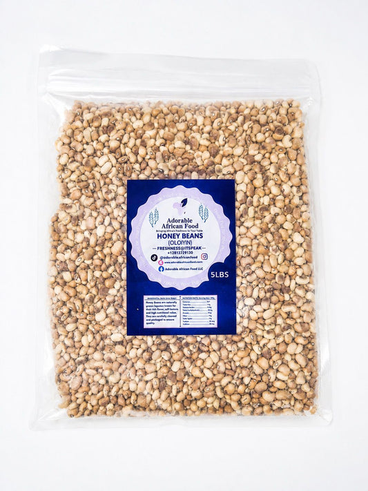 Honey Beans (Oloyin Beans for Ewa Agoyin & Beans Porridge)