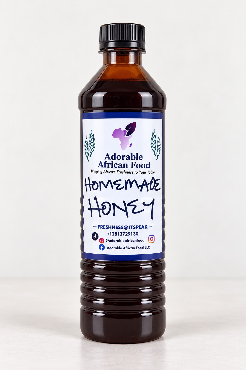 Adorable’s Homemade Honey (1 Litre) – Natural Honey with No Added Sugar or Preservatives