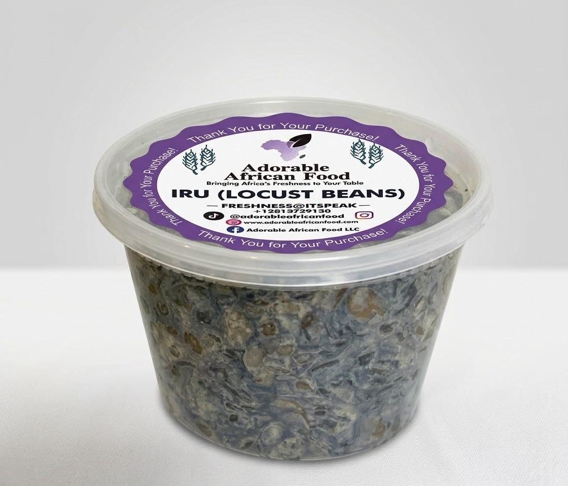 Iru - (Locust Beans) - (Nigerian Fermented Locust Beans)