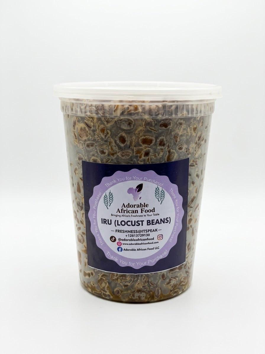 Iru - (Locust Beans) - (Nigerian Fermented Locust Beans)