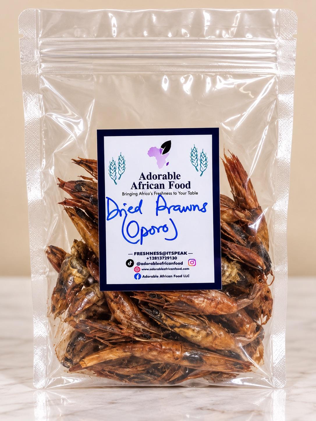 Dried Prawns (Oporo) – Authentic Nigerian Dried Seafood for Soups & Stews