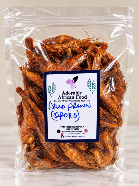 Dried Prawns (Oporo) – Authentic Nigerian Dried Seafood for Soups & Stews