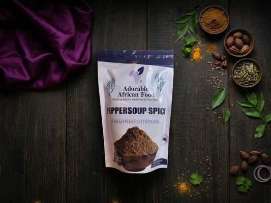 Adorable's Homemade Nigerian Pepper Soup Spice – Authentic Aromatic African Spice Blend