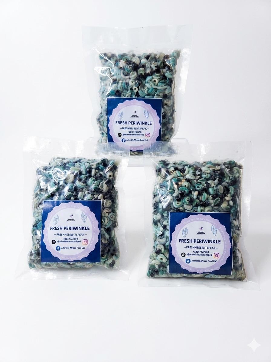Fresh Periwinkle (Isam) — Nigerian Seafood Delicacy