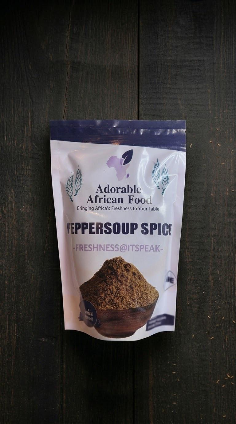 Adorable's Homemade Nigerian Pepper Soup Spice – Authentic Aromatic African Spice Blend