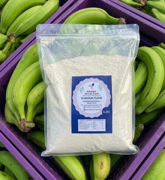 Adorable's Homemade Plantain Flour – Natural Nigerian Plantain Swallow