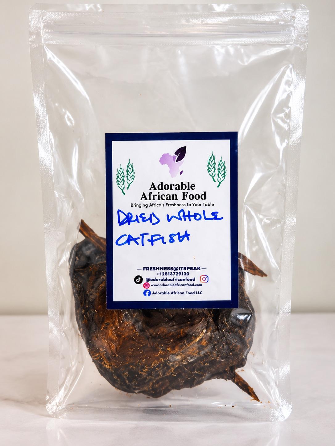 Dried Whole Catfish – Authentic Nigerian Dried Fish for Soups  (1 Piece)