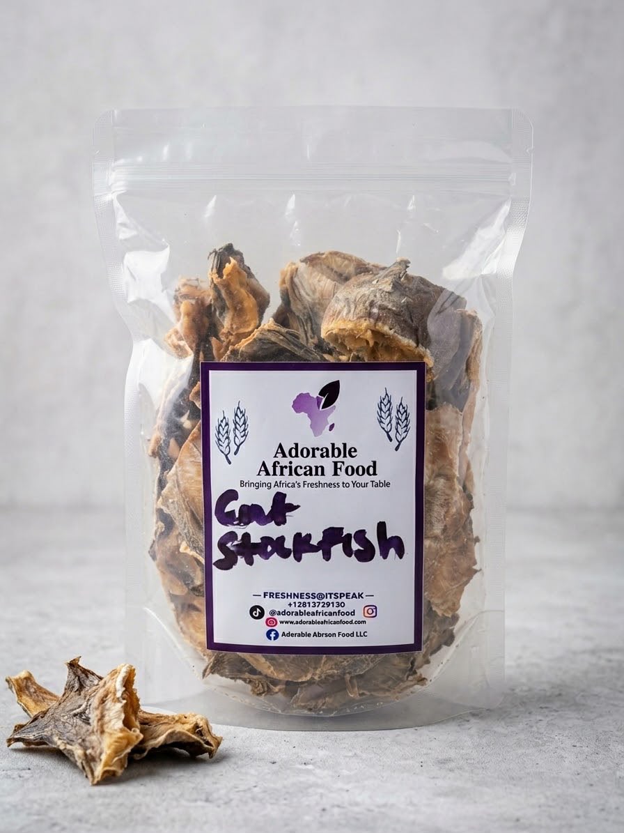 Stockfish Cutlets – Authentic Dried Stockfish Pieces (450g)