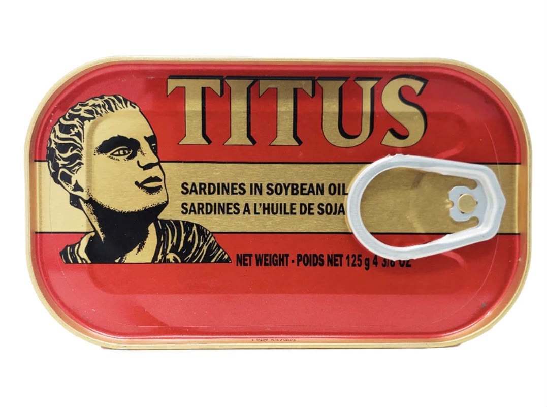 Titus Sardines in Vegetable Oil – Nigerian Favorite Canned Sardines