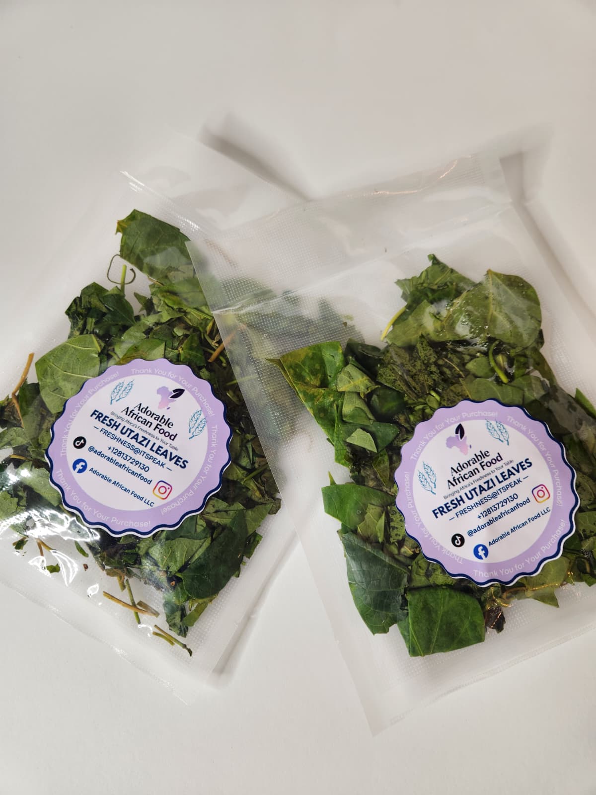 Fresh Utazi Leaves — Authentic Nigerian Bitter Leaf for Abacha, Nkwobi & Isi Ewu