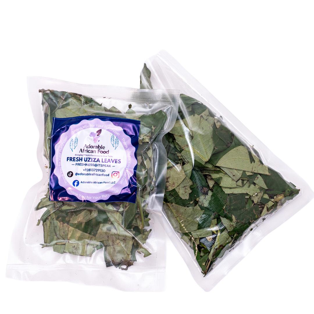Fresh Uziza Leaves — Peppery & Aromatic Nigerian Herb