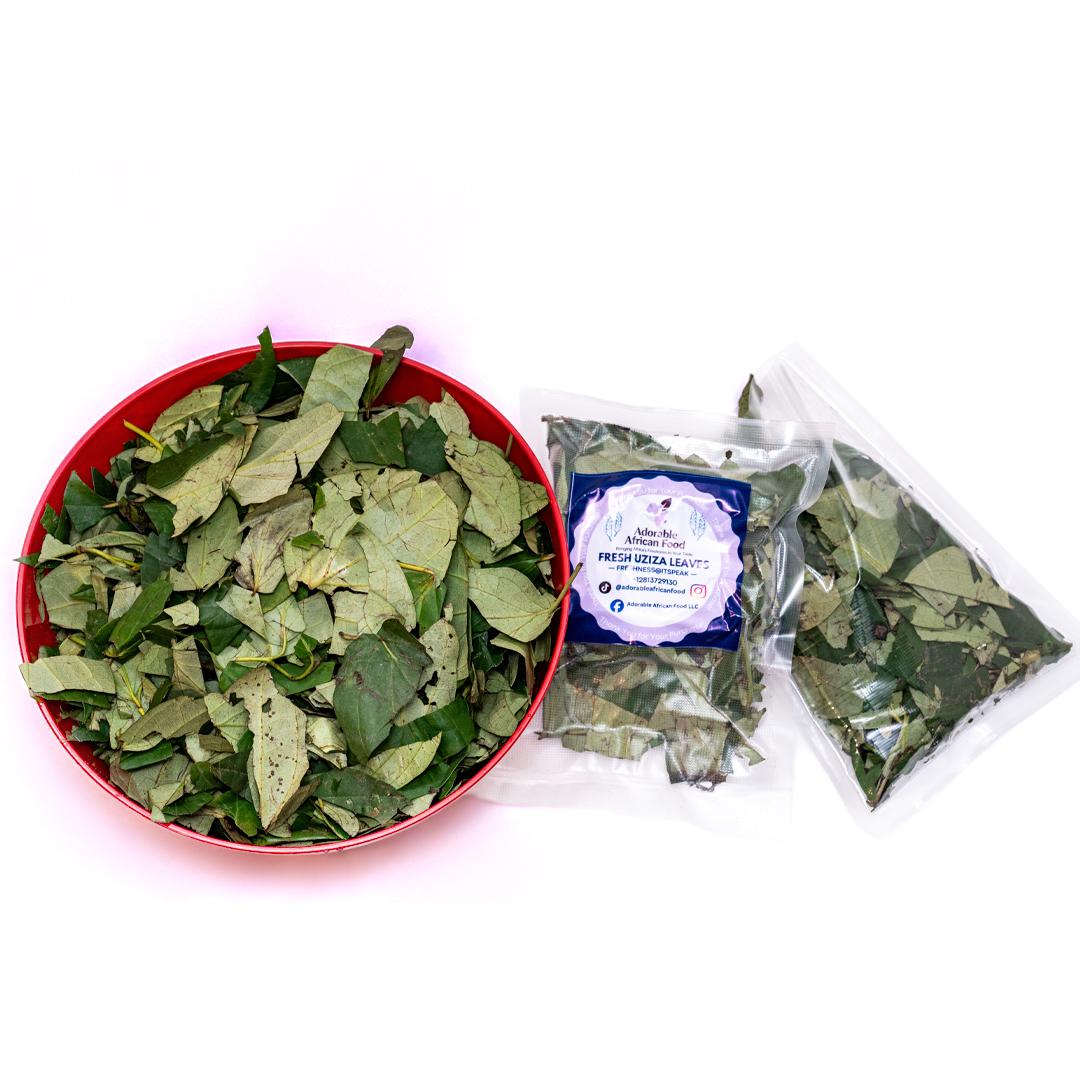 Fresh Uziza Leaves — Peppery & Aromatic Nigerian Herb