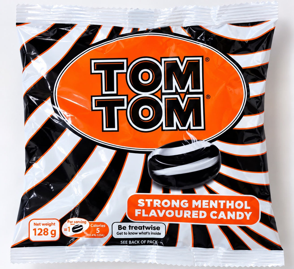 Original TomTom Candy – Nigerian Black &amp; White Menthol Mint Sweets