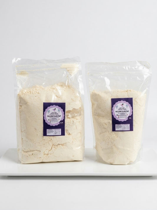 Adorable's Yellow Pap Powder – Nigerian Yellow Corn Pap (Ogi / Akamu) for Breakfast